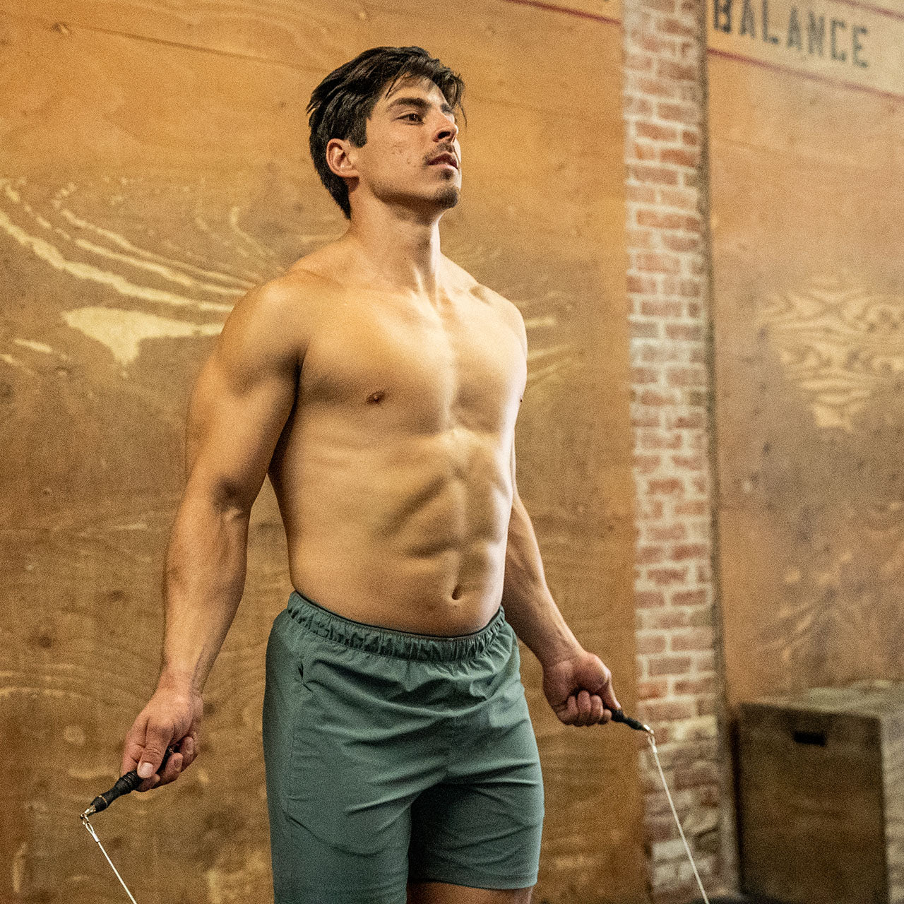 Athlete Jorge Fernandez using the EVO G2 Speed Rope