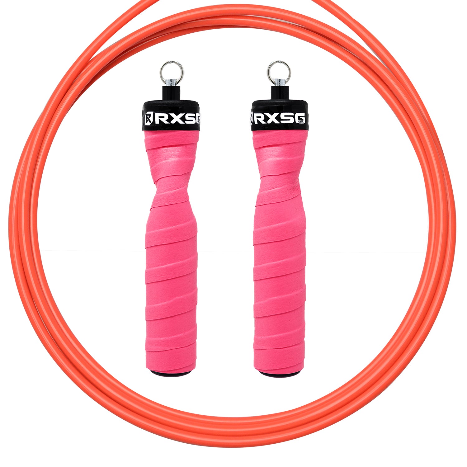 RXSG CustomFit Poppin Pink Jump Rope Orange Cable
