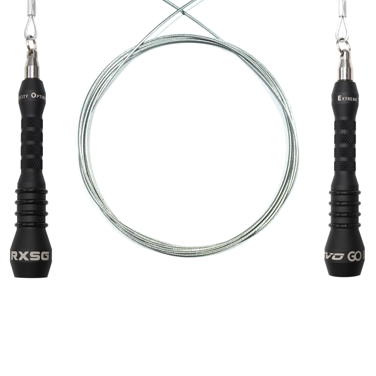 EVO GO Speed Jump Rope- Matte Black